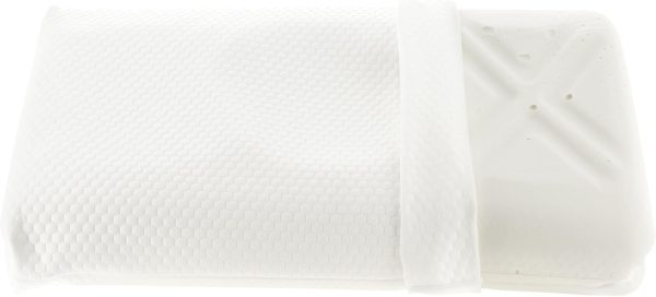 Extra Firm Tri- Ultimate Cervical Pillow for Neck Pain, Orthopedic Contour Support- Full Size